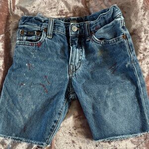 Polo by Ralph Lauren Blue Denim Kids Shorts